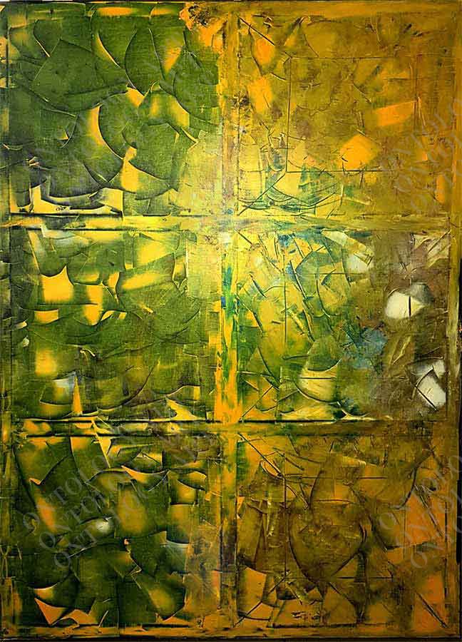 Pintura abstracta Acrylic on canvas (100 x 140cm)